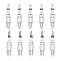 10 Zündkerzen mit Flachdichtsitz NGK IAM-Expertise...