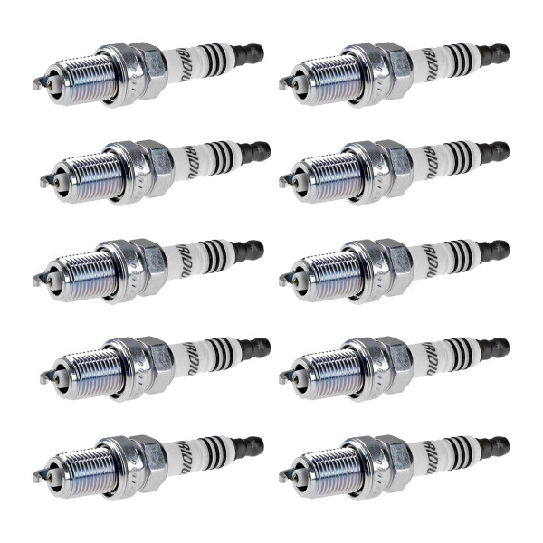 10 Spark Plugs fixed SAE connection NGK IAM-Expertise Iridium IX for NISSAN