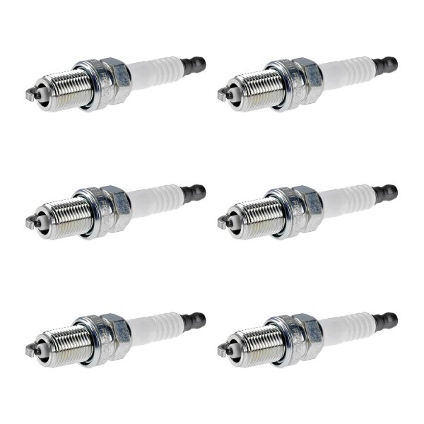 6 Spark Plugs fixed SAE connection NGK suitable for FIAT PANDA and others