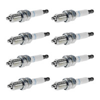 8 Spark Plugs fixed SAE connection NGK aftermarket...