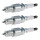 3 Spark Plugs fixed SAE connection NGK suitable for DAIHATSU and others