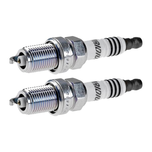 2 Spark Plugs fixed SAE connection NGK Iridium IX for e.g. FIAT PANDA