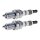 2 Spark Plugs fixed SAE connection NGK Iridium IX for e.g. FIAT PANDA