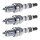 3 Spark Plugs fixed SAE connection NGK Iridium IX for e.g. FIAT PANDA