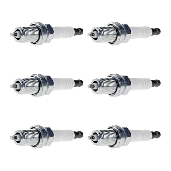 6 Spark Plugs fixed SAE connection NGK IAM expertise for e.g. NISSAN ALMERA
