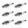 6 Spark Plugs fixed SAE connection NGK suitable for e.g. MITSUBISHI GALANT