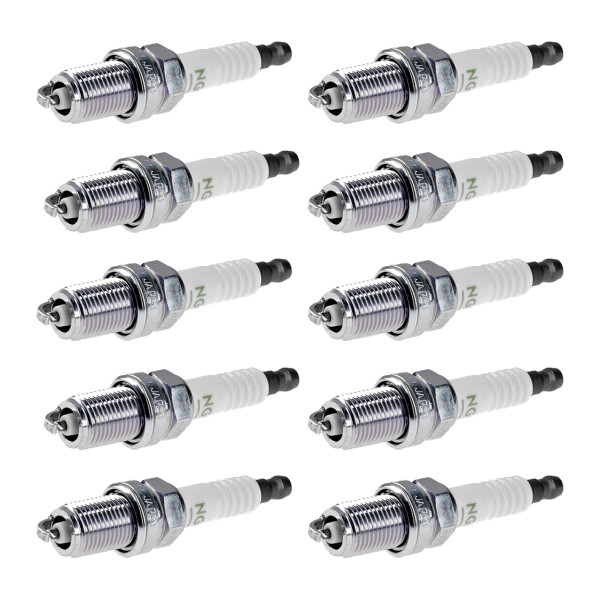 10 Spark Plugs fixed SAE connection NGK suitable for e.g. MITSUBISHI SPACE