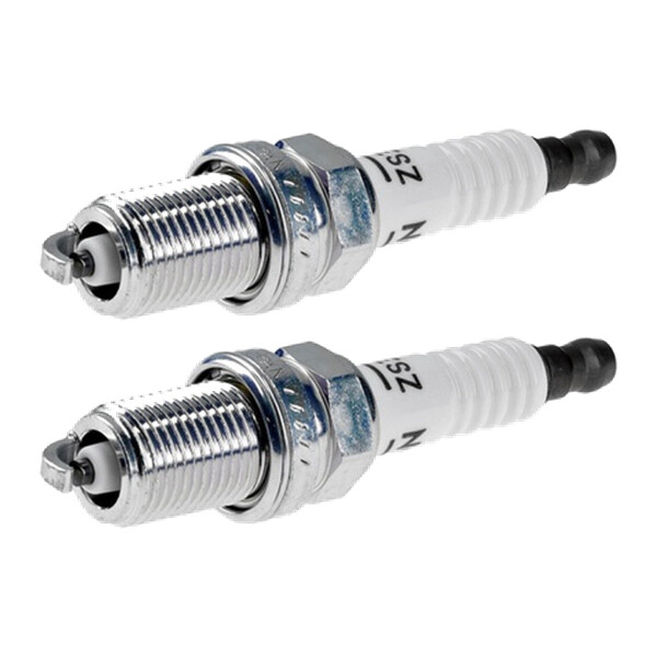 2 Spark Plugs fixed SAE connection NGK suitable for e.g. RENAULT TWINGO