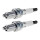 2 Spark Plugs fixed SAE connection NGK suitable for e.g. RENAULT TWINGO