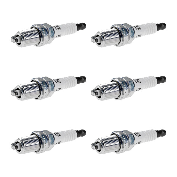 6 Spark Plugs fixed SAE connection NGK suitable for e.g. RENAULT TWINGO
