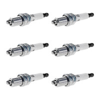 6 Spark Plugs fixed SAE connection NGK suitable for e.g....