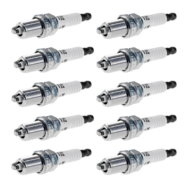 10 Spark Plugs fixed SAE connection NGK suitable for e.g. RENAULT TWINGO