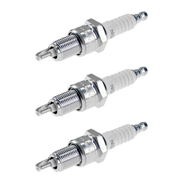 3 Spark Plugs fixed SAE connection NGK suitable for DAIHATSU and others