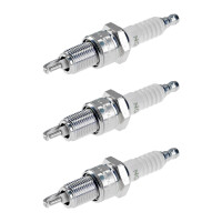 3 Spark Plugs fixed SAE connection NGK suitable for...
