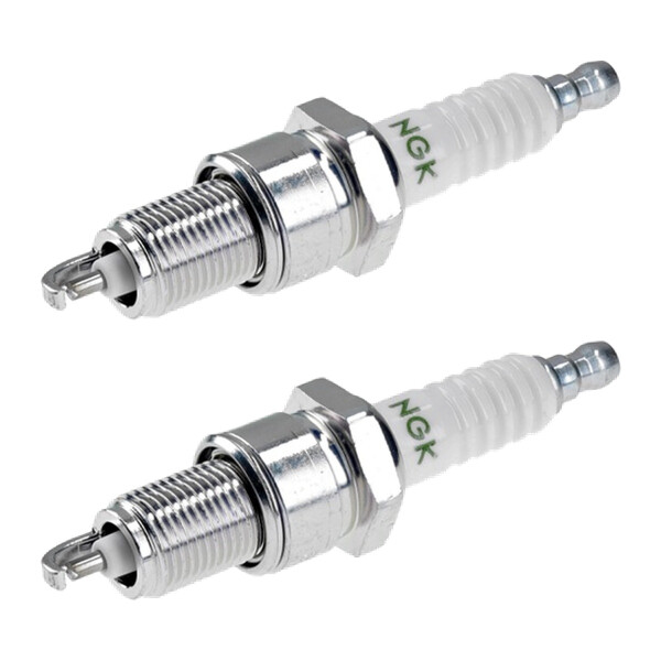 2 Spark Plugs fixed SAE connection NGK aftermarket...