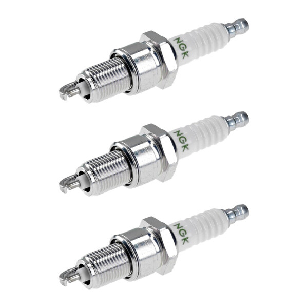 3 Spark Plugs fixed SAE connection NGK aftermarket expertise for e.g. MAZDA