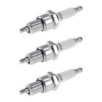 3 Spark Plugs fixed SAE connection NGK aftermarket...