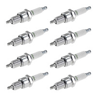 8 Spark Plugs fixed SAE connection NGK aftermarket...