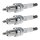 3 Spark Plugs fixed SAE connection NGK suitable for e.g. TOYOTA COROLLA