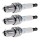 3 Spark Plugs fixed SAE connection NGK IAM expertise for e.g. FORD ESCORT