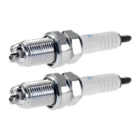 2 Spark Plugs with flat seal seat NGK suitable for...