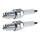 2 Spark Plugs with flat seal seat NGK suitable for PORSCHE 911 and others