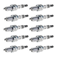 10 Spark Plugs fixed SAE connection NGK Iridium Irimax...