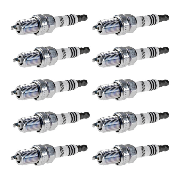 10 Spark Plugs fixed SAE connection NGK Iridium IX for e.g. CITROËN BX