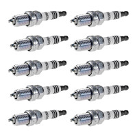 10 Spark Plugs fixed SAE connection NGK Iridium IX for...