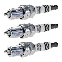 3 Spark Plugs fixed SAE connection NGK Iridium IX for...