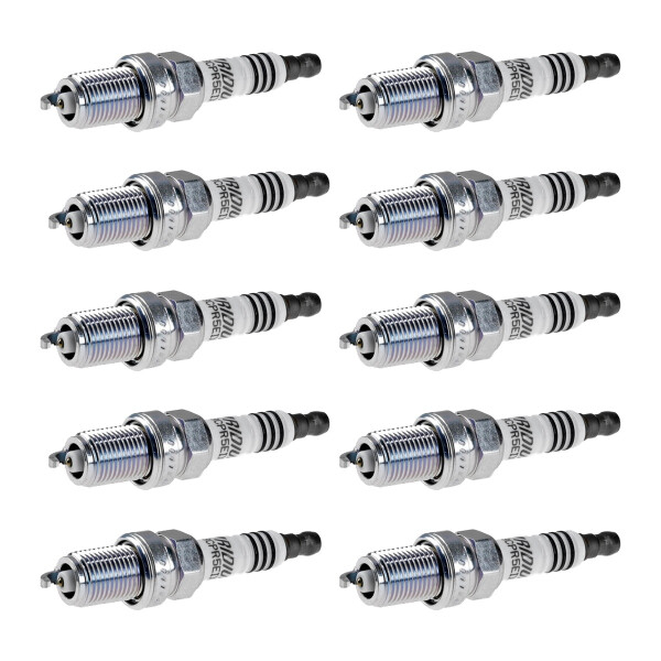 10 Spark Plugs fixed SAE connection NGK Iridium IX for e.g. NISSAN PRAIRIE