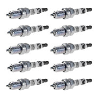 10 Spark Plugs fixed SAE connection NGK Iridium IX for...