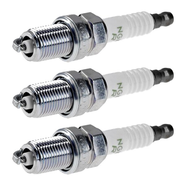 3 Spark Plugs fixed SAE connection NGK aftermarket expertise for e.g. MAZDA