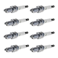 8 Spark Plugs fixed SAE connection NGK aftermarket...