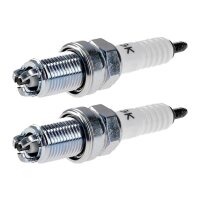 2 Spark Plugs with flat seal seat NGK IAM expertise for...