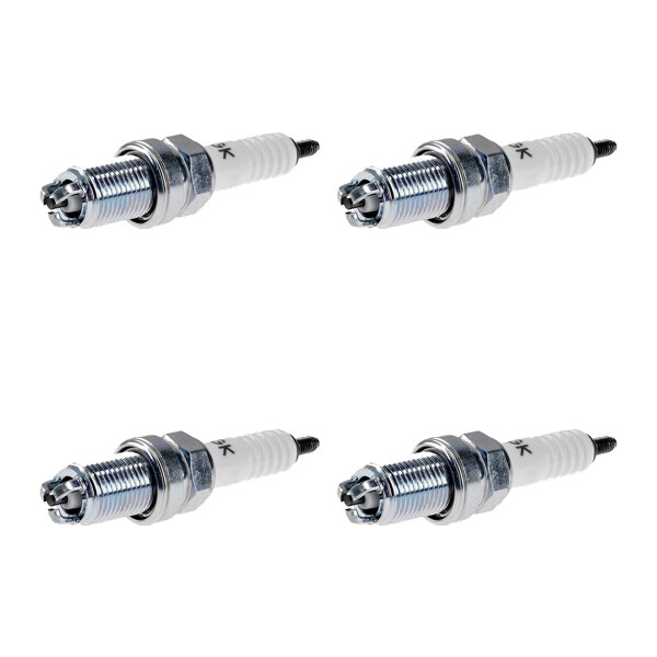 4 Spark Plugs with flat seal seat NGK IAM expertise for AUDI 90 and others