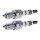 2 Spark Plugs fixed SAE connection NGK Iridium IX for e.g. HONDA CIVIC