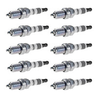 10 Spark Plugs fixed SAE connection NGK Iridium IX for...