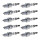 10 Spark Plugs fixed SAE connection NGK Iridium IX for e.g. HONDA CIVIC