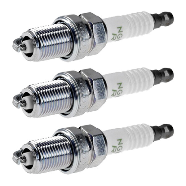 3 Spark Plugs fixed SAE connection NGK IAM-Expertise for e.g. CHEVROLET MATIZ
