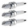 3 Spark Plugs with flat seal seat NGK for RENAULT LAGUNA and others