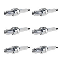 6 Spark Plugs with flat seal seat NGK for RENAULT LAGUNA...