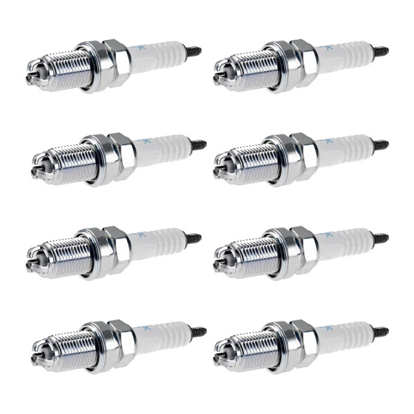 8 Spark Plugs with flat seal seat NGK for RENAULT LAGUNA and others
