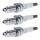 3 Spark Plugs fixed SAE connection NGK aftermarket expertise for MITSUBISHI