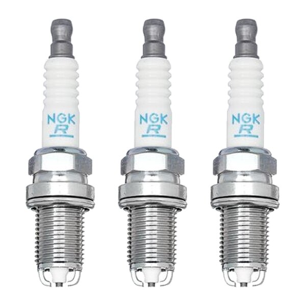 3 Spark Plugs fixed SAE connection NGK aftermarket expertise for e.g. VW GOLF