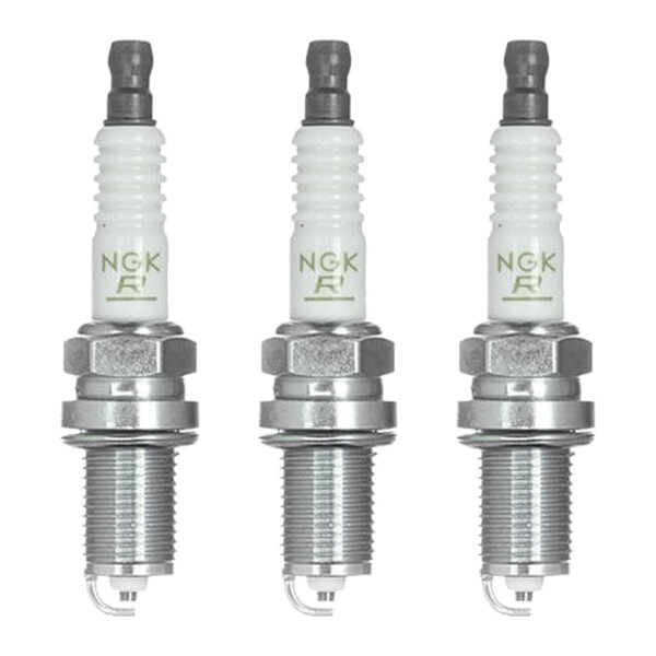 3 Spark Plugs fixed SAE connection NGK suitable for FIAT PUNTO and others