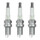 3 Spark Plugs fixed SAE connection NGK suitable for FIAT PUNTO and others