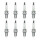 8 Spark Plugs fixed SAE connection NGK suitable for FIAT PUNTO and others
