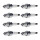 8 Spark Plugs fixed SAE connection NGK IAM expertise for e.g. TOYOTA YARIS