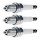3 Spark Plugs fixed SAE connection NGK suitable for e.g. NISSAN PRIMERA